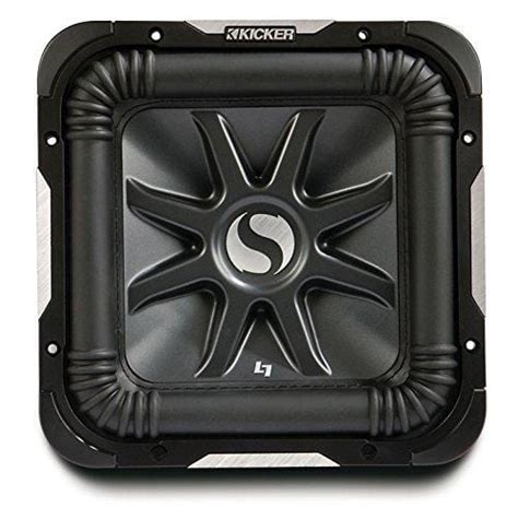 15 inch square kicker subwoofer